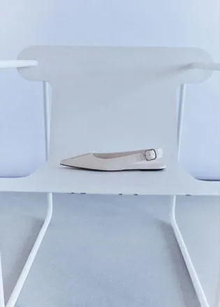Mango Scarpe basse con fibbia grezzo - Donna - 35 - MANGO