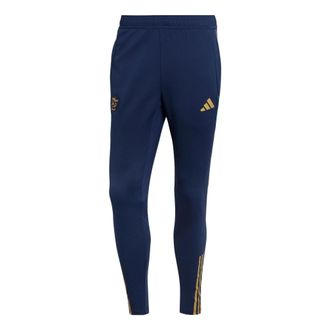 adidas Stripe Zipper Bundle Feet Sports Pants Mens Navy Blue HF1462