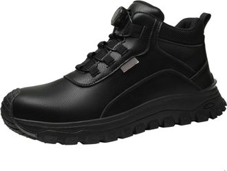 Generic Wind Proof And Waterproof Safety Boots Mens Lightweight Anti Slip Steel Toe Cap Trainers Anti Puncture Toe Protective Boots Hiking Boots Construction 