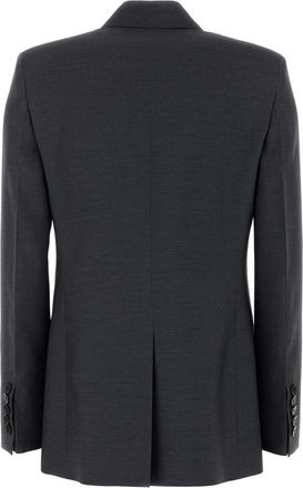 Gucci Womens Graphite Wool Blazer - Dark Grey - Size EU 38 (Womens)