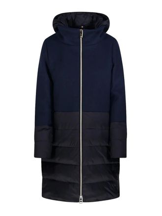 Herno Blue Hood Down Jacket