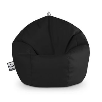 Happers Happers - Puff Pelota Polipiel Negro