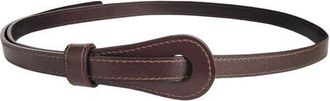 Petit Moments Saddle Faux Leather Belt in Brown at Nordstrom