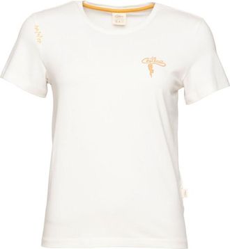 Chillaz Iseo Mountain Logo T-Shirt T-Shirt für Damen | weiß