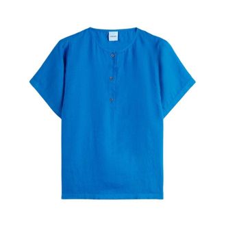 Aspesi Blusa - female - Aspesi - Blouses - Blue - XS - Blouses & Shirts