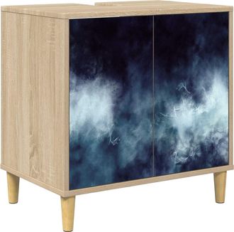 vidaXL Mueble De Cuarto De Ba&ntilde;o Raalte Sonoma 60 X 40 X 60 Cm Vidaxl