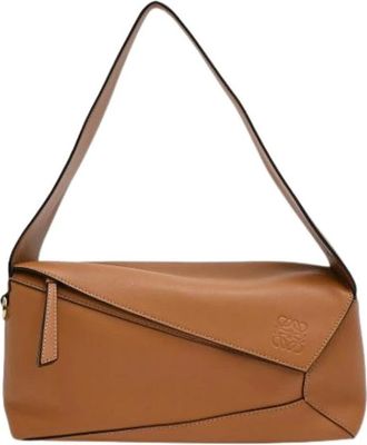 Loewe Pre-owned Puzzle Hobo - - Pre-owned - Donna - Marrone - ONE SIZE