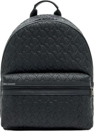 A|X Armani Exchange Backpacks - unisex - Rugzakken - Zwart - ONE Size - Polyester - Tassen