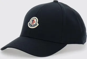 Moncler Cappello da baseball in cotone con logo