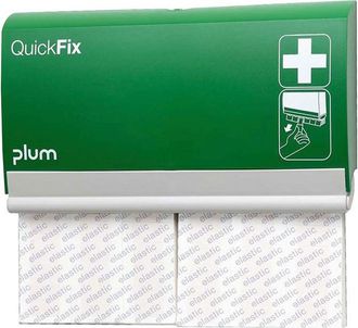 Plum Dispensador De Tiritas Quickfix Elastic Long B230xh135xt32ca.mm Verde Plum