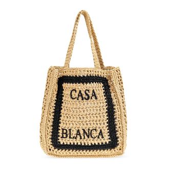 Casablanca unisex, Tassen, Beige, Maat: ONE Size Viscose