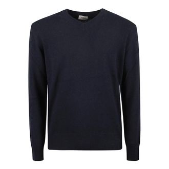 Altea Maglione Girocollo Regular - - Knitwear - Uomo - Blu - XL