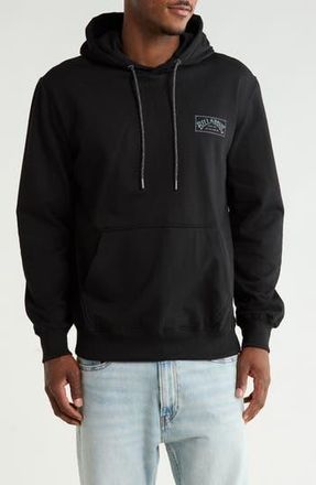 Billabong Tweed Graphic Hoodie in Black Beauty at Nordstrom Rack, Size X-Large