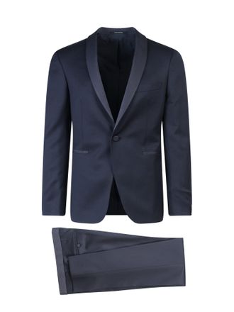 Tagliatore Single-button Plain Blazer