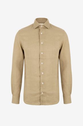 Aur&eacute;lien Lang&auml;rmeliges Hemd aus Leinen Seaside