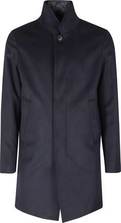 Duno Prussian Blue Detachable Bib Duck Down Coat