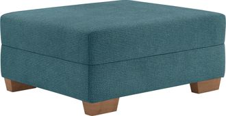 Mr. Couch Hocker »Hilla« Mit Federkern, wahlweise mit DuraSpring-Taschenfederkern