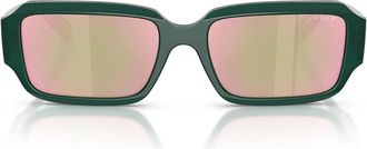 Vogue Sunglasses Vo5693 Su 32824 Z Opal Green/Mirrored Gray Women
