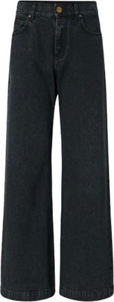 Pinko Pinko, Dames, Jeans, Zwart, Maat: W24 Katoen