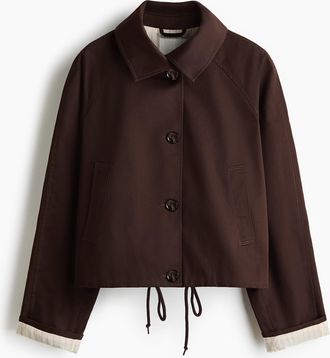 H&M Twilljacke - Brown