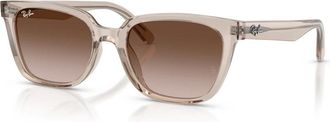 Ray-Ban Onregelmatige Zonnebril - unisex - Accessoires - Grijs - Maat: 55 MM