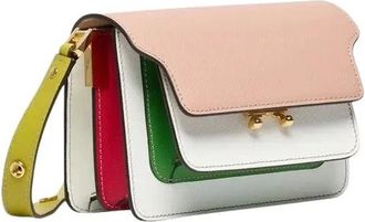 Marni Stijlvolle Schoudertas - Dames - Schoudertassen - Veelkleurig - ONE Size - Tassen