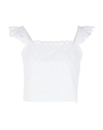 8 by YOOX COTTON SANGALLO TOP