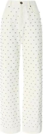 Pinko Pinko, Donna, Pantaloni, Bianco, W27, new