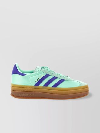 adidas leather gazelle bold low-top sneakers