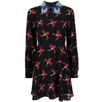 Valentino Garavani Floral-Print Mini Dress
