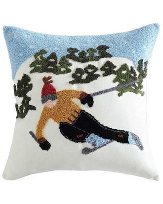 Eddie Bauer Ski Hills Solid Decorative Pillow