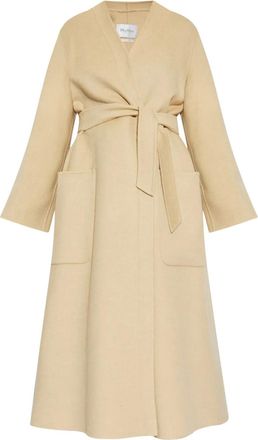 Max Mara Cappotto con cintura - Toni neutri