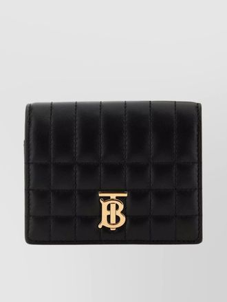 Burberry quilted rectangular leather wallet cardholders