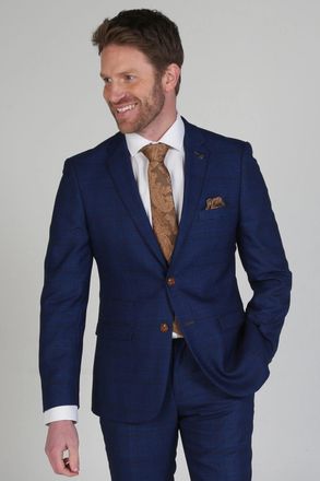 PAUL ANDREW Alex - Check Wedding Blazer