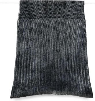 Avant Toi Scarf Hand Painted Destroyed Effect Neck-Warmer