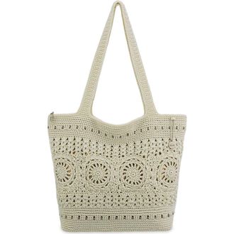 The Sak Crafted Classic Large Carryall in Natural Medallion at Nordstrom