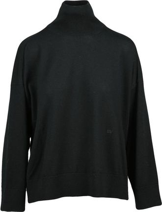 Bottega Veneta Coltruien - Dames - Coltruien - Zwart - L - Wol - Truien & Vesten