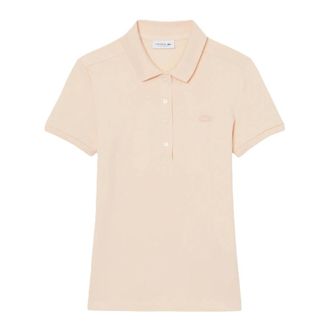 Lacoste Polo Shirts, female, Orange, Size: 2XS L.12.D Slim Fit Stretch Mini Piqu&eacute; Polo