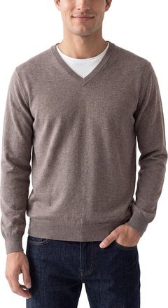 N.Peal N. PEAL Burlington Cashmere V-Neck Sweater