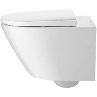 Duravit Duravit Wand-wc-set D-neo Compact Tiefsp&uuml;ler Rimless Mit Wc-sitz Wei&szlig;