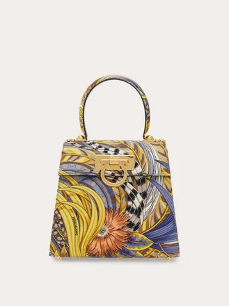 Ferragamo Women Iconic Top Handle (S) Multicolor