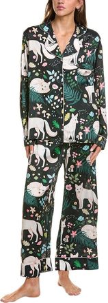 Karen Mabon 2Pc Long Sleeve Pajama Set