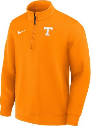 Nike Tennessee Coaches Nike Mens Dri-FIT College Long-Sleeve 1/2-Zip Top in Orange | 03PP87FUTN-NWP