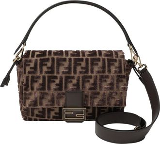 Fendi Handbags, female, Brown, ONE SIZE, Brown Handbag Medium Size