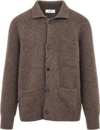 Ferrante Heren, Truien, Bruin, Maat: M Wol