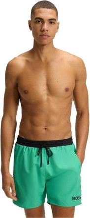 HUGO BOSS Heren Zwemshort Zeesterren (Helder groen)