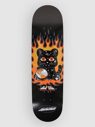 Santa Cruz Asta Space Kitten Twin Pro 8.2 Skateboard Deck zwart