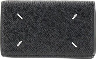 Maison Margiela Four Stitches leather cardholder Woman One Size