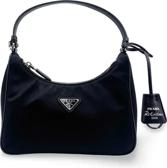 Prada Re-Edition 2005 Re-Ylon Mini Bag Black