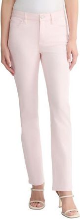 Jones New York Lexington Straight Leg Pants in Petal Pink at Nordstrom, Size 10